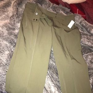 Dress Barn Olive Green Dress Pants